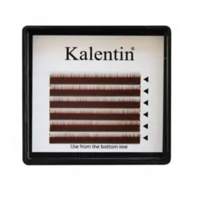 Kalentin Eyebrow Extensions - Curl I Brown 5mm